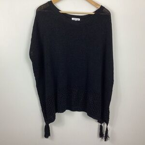 Johnny Was Tassel Poncho Size One Size